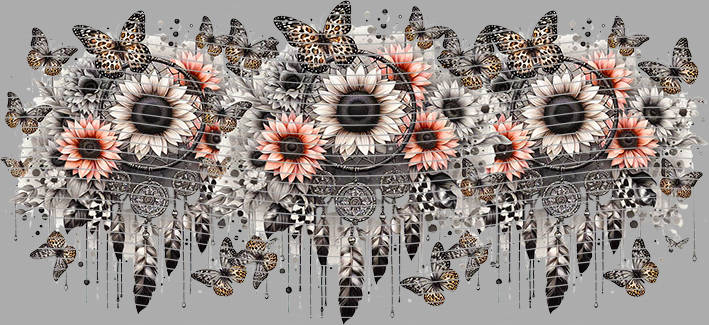 16oz Sunflower Girl-SU-530